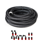 ⁦10/16/20FT 10AN CPE Fuel line Hose Braided Nylon Stainless Steel Oil Gas⁩ - الصورة ⁦47⁩