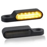 Handlebar LED Turn Signals Blinker Running Light For Harley Sportster 1200 883 – Vaizdas 2