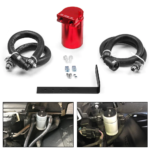 Aluminum Oil Catch Can Kit Oil Separator Reservoir Tank for Ford F150 2.7EB 3.5EB 5.0 Passenger Side 2011-2019 — изображение 3