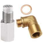 Stainless Steel Oxygen O2 Sensor CEL Eliminator Light  45°&90°& 0°   Adapter Mini Catalytic Convertor M18X1.5 Socket Plug - 圖片 18
