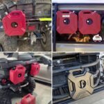 Motorcycle Portable Gas Tank 5L Jerry Can For Honda KTM BMW Street ATV Off Road - Сурет 7