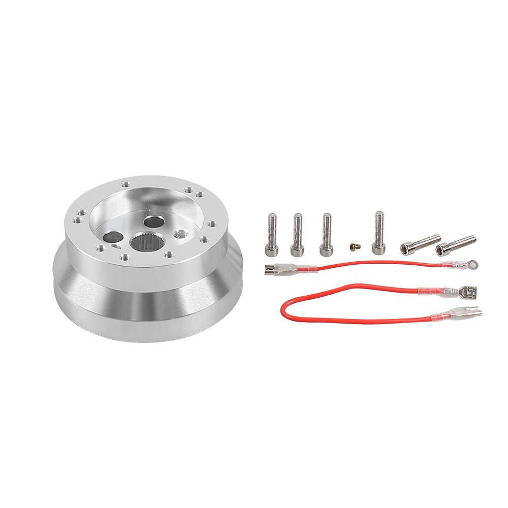 3_7fb9d9d0-2510-4e5c-961c-9a3f1f9ede3e GSTP 5 & 6 Hole Billet Steering Wheel Hub Adapter for GM Chevrolet Models Replacement - Сурет 1