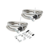 Flexible SS Braided Transmission Cooler Hose Line - Сурет 4