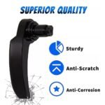 ⁦Motorcycle Saddle Bag Latch Kit for Harley-Davidson Road King 2014-2021 Black⁩ - الصورة ⁦2⁩