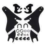 22" Motorcycle Sissy Bar Backrest Pad Compatible with Harley Touring Models (2009-2024） – Vaizdas 5