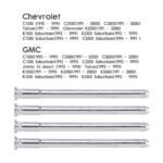 GSTP Door Hinge Pins and Bushing Kit 4 Sets For 1988-2002 Chevy GMC Fullsize Truck US – Vaizdas 10