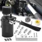 Baffled Oil Catch Can Kit Reservoir Tank with Breather Filter - Ảnh 13