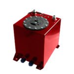 2.5 Gallon Universal Aluminum Racing Drift Fuel Cell Gas Tank + Level Sender - Billede 12