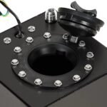 2.5 Gallon Universal Aluminum Racing Drift Fuel Cell Gas Tank + Level Sender - Billede 9