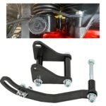 SBC Black Power Steering Pump Mounting Bracket SWP LWP Saginaw GM SB Chevy 350 - Ảnh 15