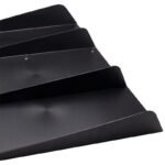 Black Rear Bumper Diffuser Shark ABS 4-Fin Spoiler Lip Splitter For Mazda Miata - 圖片 3