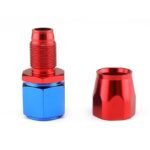 2PCS AN4/AN6/AN8/AN10/AN12 Swivel Hose End Fitting Adapter For Oil/Fuel/Gas Hose Line — изображение 11