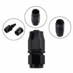 2PCS AN4/AN6/AN8/AN10/AN12 Swivel Hose End Fitting Adapter For Oil/Fuel/Gas Hose Line — изображение 9