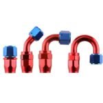 2PCS AN4/AN6/AN8/AN10/AN12 Swivel Hose End Fitting Adapter For Oil/Fuel/Gas Hose Line — изображение 13