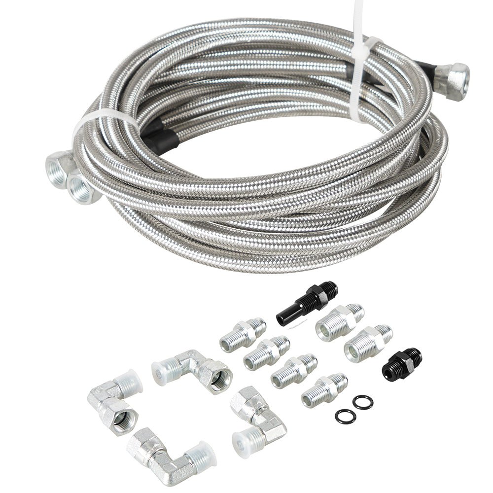 ntlwdwp_20220422093736bumjz Flexible SS Braided Transmission Cooler Hose Line - Сурет 1