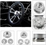 GSTP 5 & 6 Hole Billet Steering Wheel Hub Adapter for GM Chevrolet Models Replacement - Сурет 3