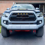 Front Demon Tow Hook Brackets D-Ring Shackles 88711 for 2009-2022 Toyota Tacoma – Vaizdas 4