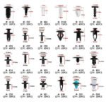 801Pcs/750Pcs/ 1000Pcs Car Retainer Auto Fasteners Push Trim Plastic Clips Pin Rivet Bumper Kit - Сурет 3