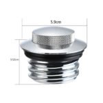 Vented Flush Mount CNC Fuel Tank Gas Cap Pop up for Harley - Сурет 4