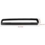 2PCS Front Grill Grille Insert Cover Trim for Dodge Challenger 2015-2023 Accessories - Сурет 5
