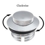 Vented Flush Mount CNC Fuel Tank Gas Cap Pop up for Harley - Сурет 5