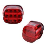 Harley LED Tail Light for 2000-2017 Models - Smoked 3-in-1 Brake Light - 圖片 11
