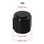 2PCS 4/6/8/10/12 AN Female Flare Fitting Cap Block Off Nut Aluminum For Fuel Systems - Ảnh 6