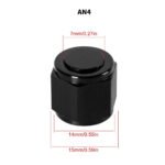 2PCS 4/6/8/10/12 AN Female Flare Fitting Cap Block Off Nut Aluminum For Fuel Systems - Ảnh 7