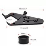 CNC Motorcycle Cruise Control Throttle Lock Assist Retainer Universal Aluminum - Billede 4