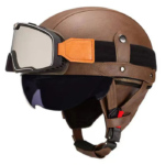 Retro German Motorcycle Half Helmet DOT Certified - I06 - 圖片 9