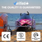 Mini Jet Electric Boat 15KW Jet Powered Rowing Boat – Vaizdas 3