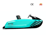 Mini Jet Electric Boat 15KW Jet Powered Rowing Boat