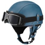 Retro German Motorcycle Half Helmet DOT Certified - I06 - 圖片 24
