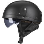 Retro German Motorcycle Half Helmet DOT Certified - I06 - 圖片 10