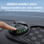 Woyuosn Multifunction Car Mat with Phone Holder Hidden Number Plate — изображение 6
