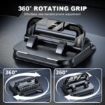 📱 50% OFF NOW! ✨ 360° Rotating Foldable Phone Holder - Universal Compatibility with Anti-Slip Base for Desk. Car & Travel Use 🚗💻 - Сурет 3